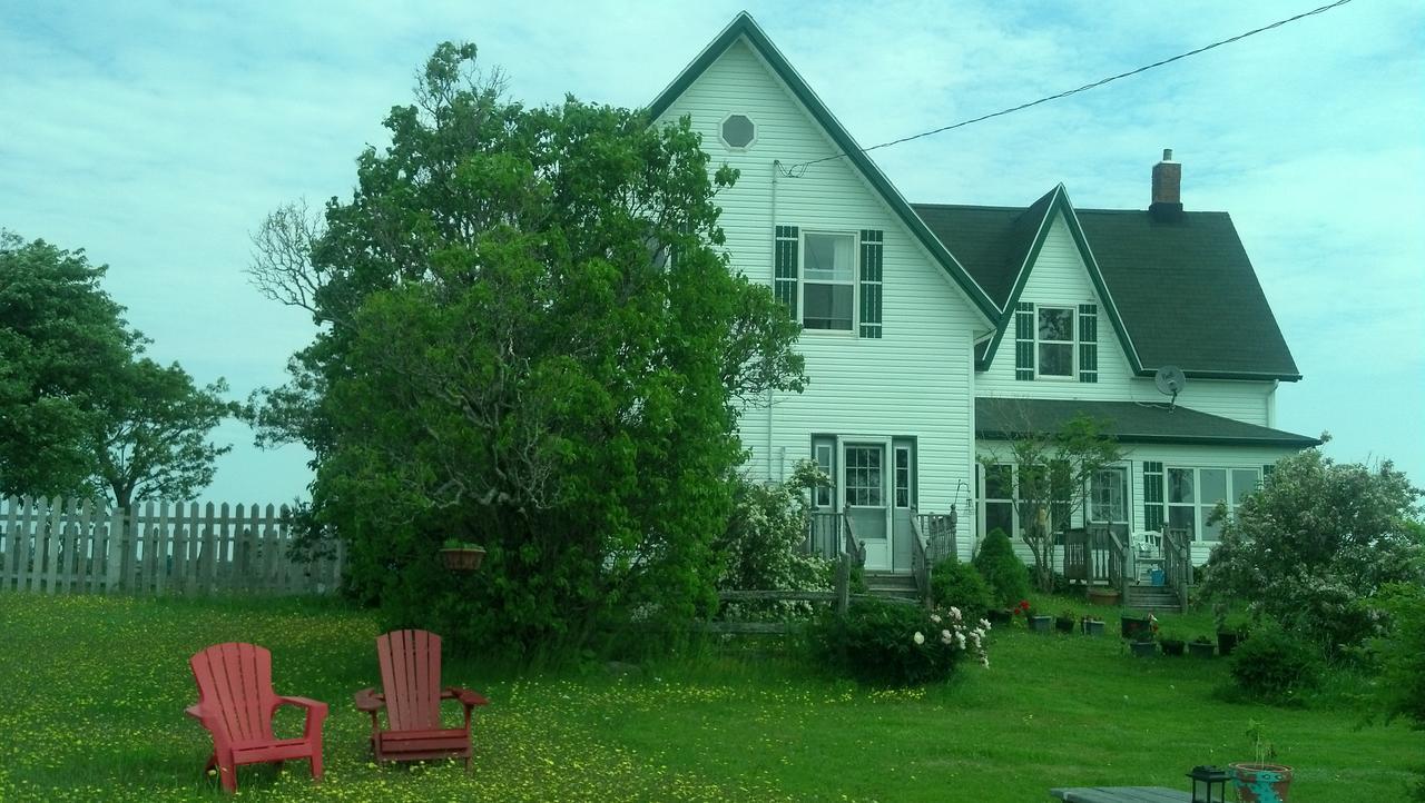 Lovely Green Gable Home Miscouche Eksteriør billede
